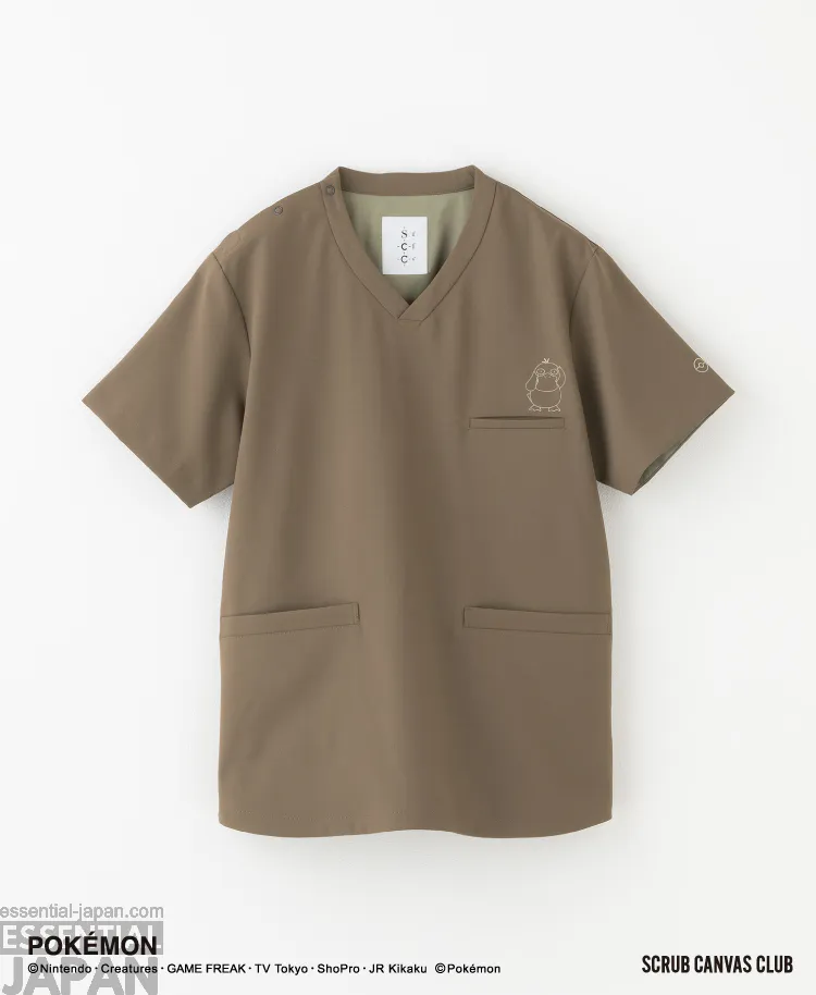 clasico pokemon scrubs mew psyduck new colors 12