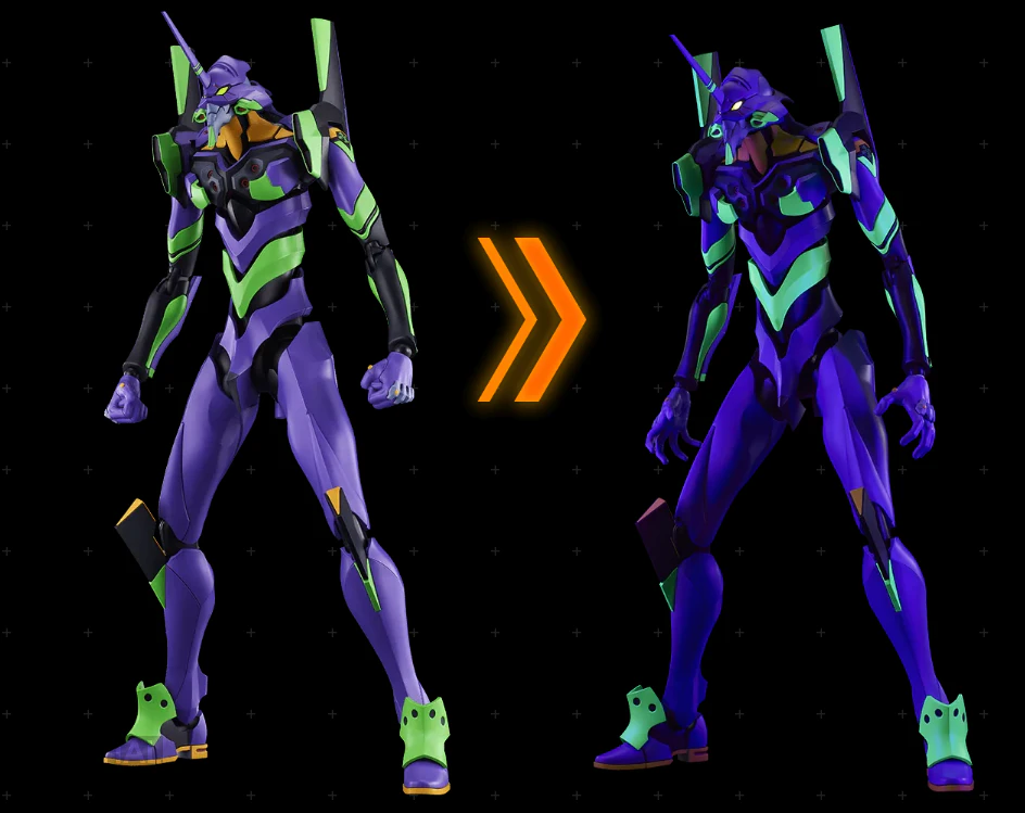 evangelion moderoid dx both