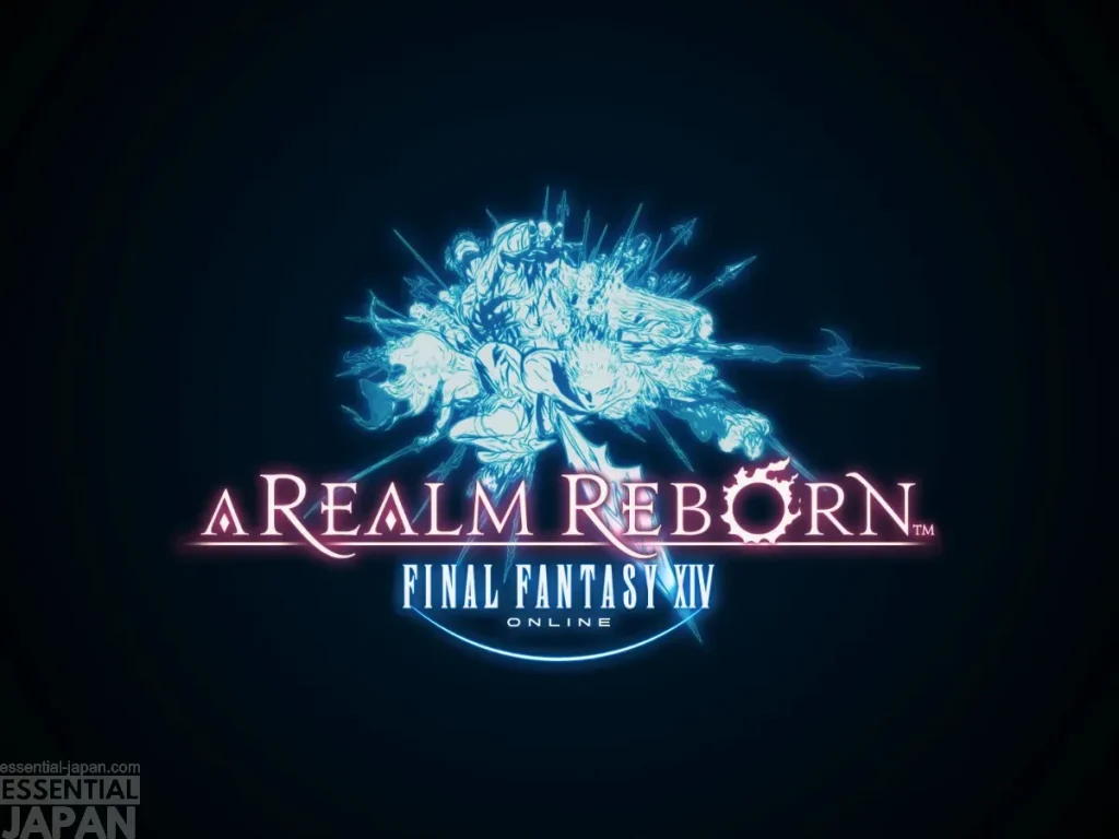 final fantasy xiv key art logo