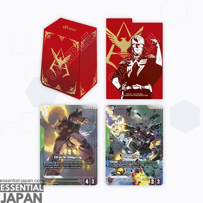 gundam card game Official Card Case Set 02