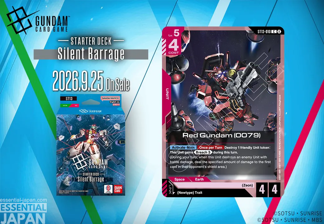 Bandai Reveals First-Look at 4 New Gundam Card Game Starter Decks