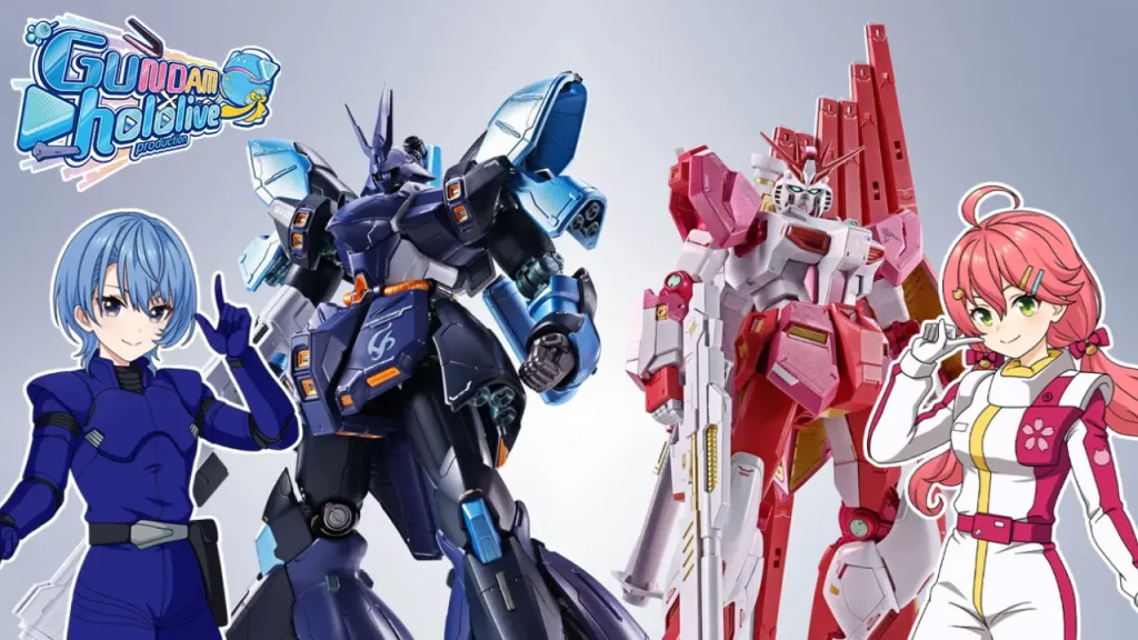 gundam hololive metal robot spirits main custom