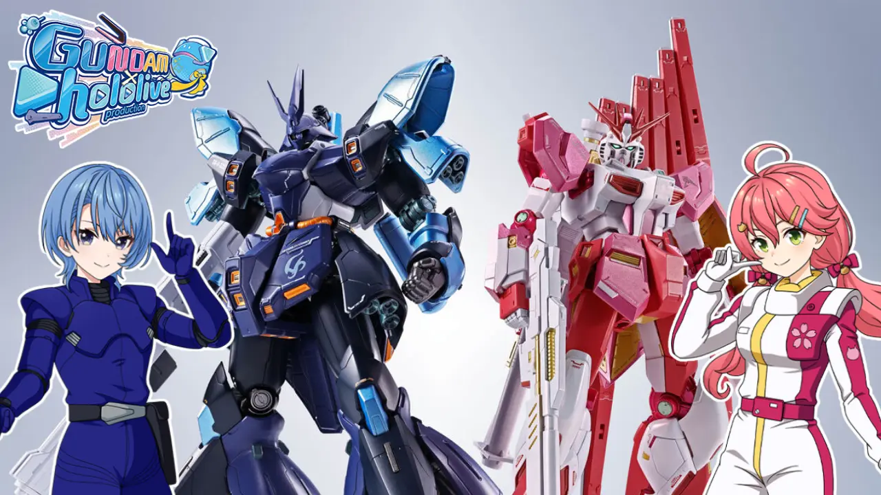 gundam hololive metal robot spirits main custom