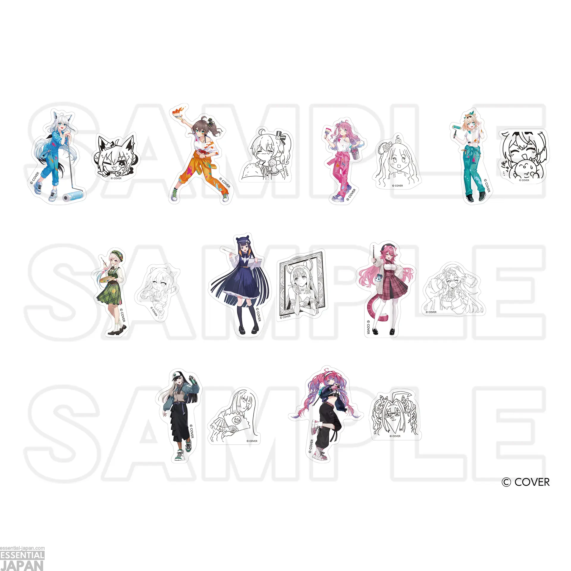 hololive 'Artist' Themed Pop Up Shop 10