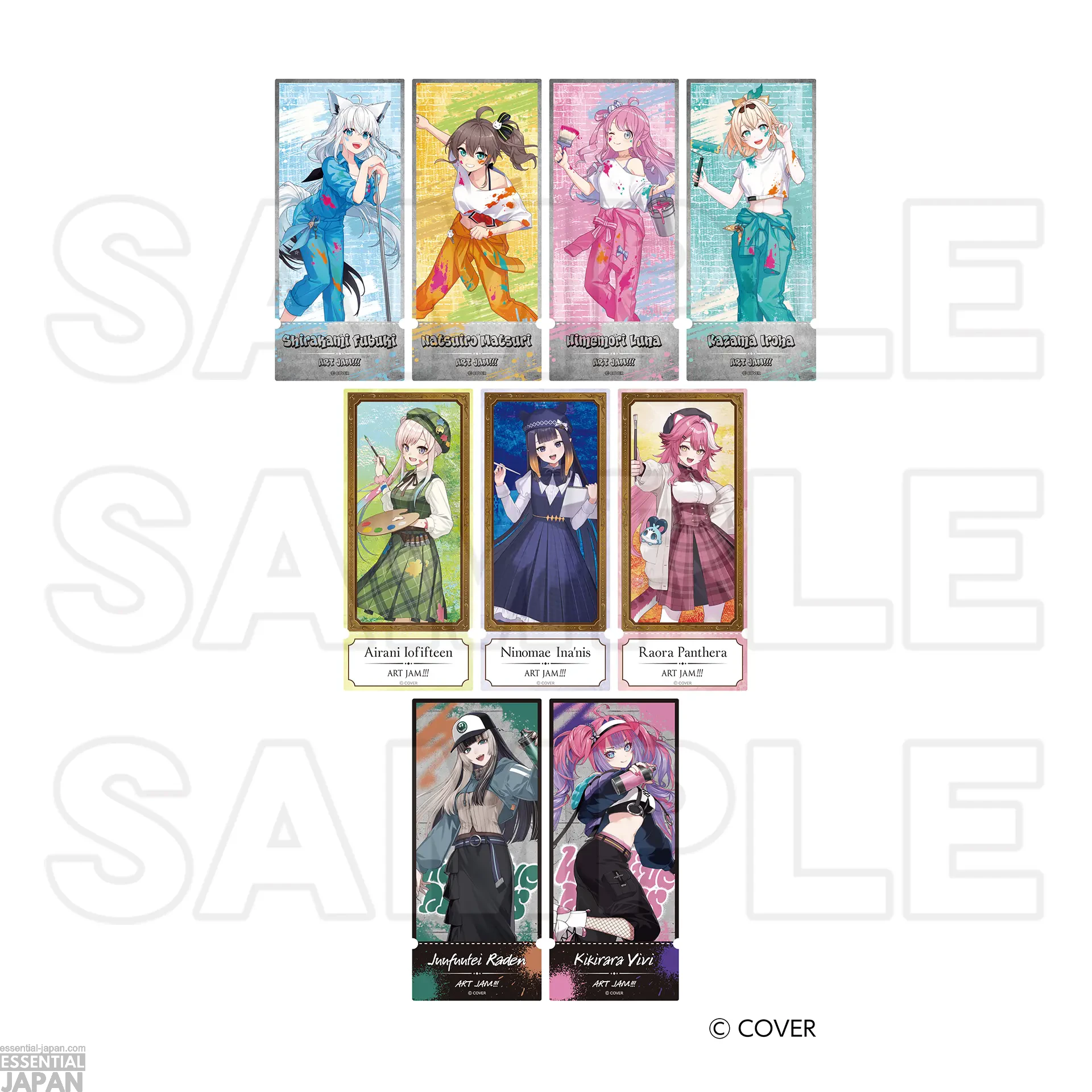 hololive 'Artist' Themed Pop Up Shop 11
