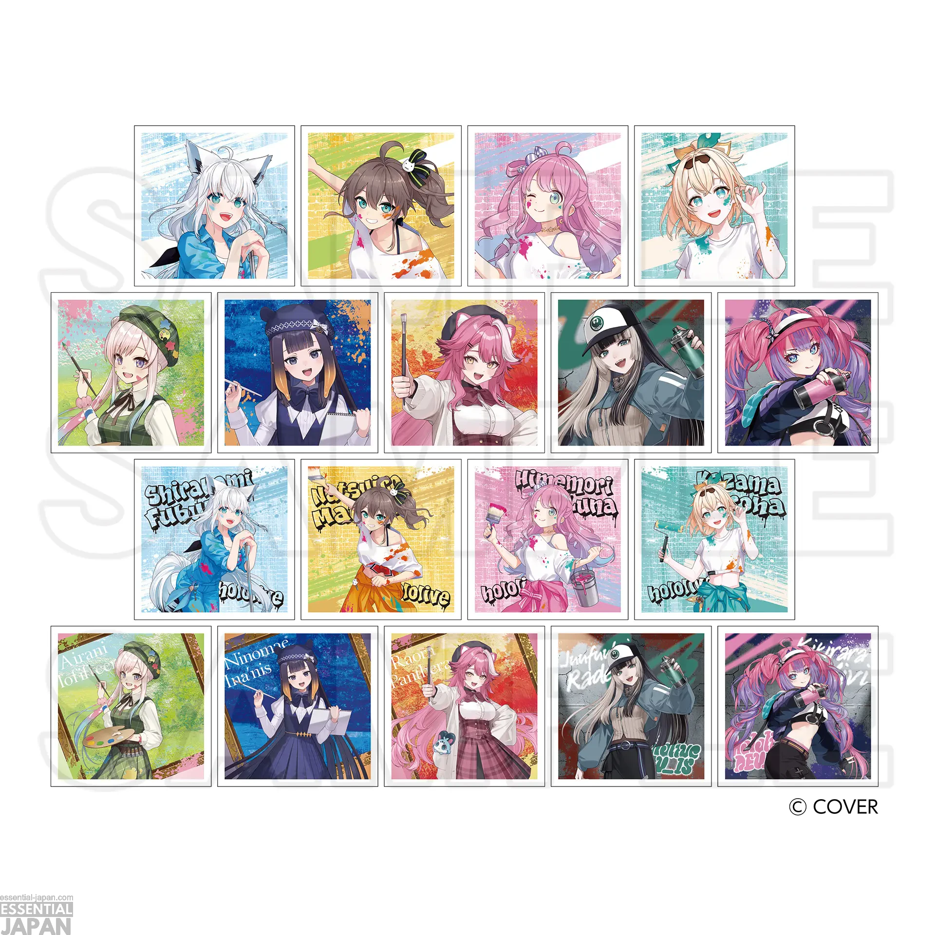 hololive 'Artist' Themed Pop Up Shop 13