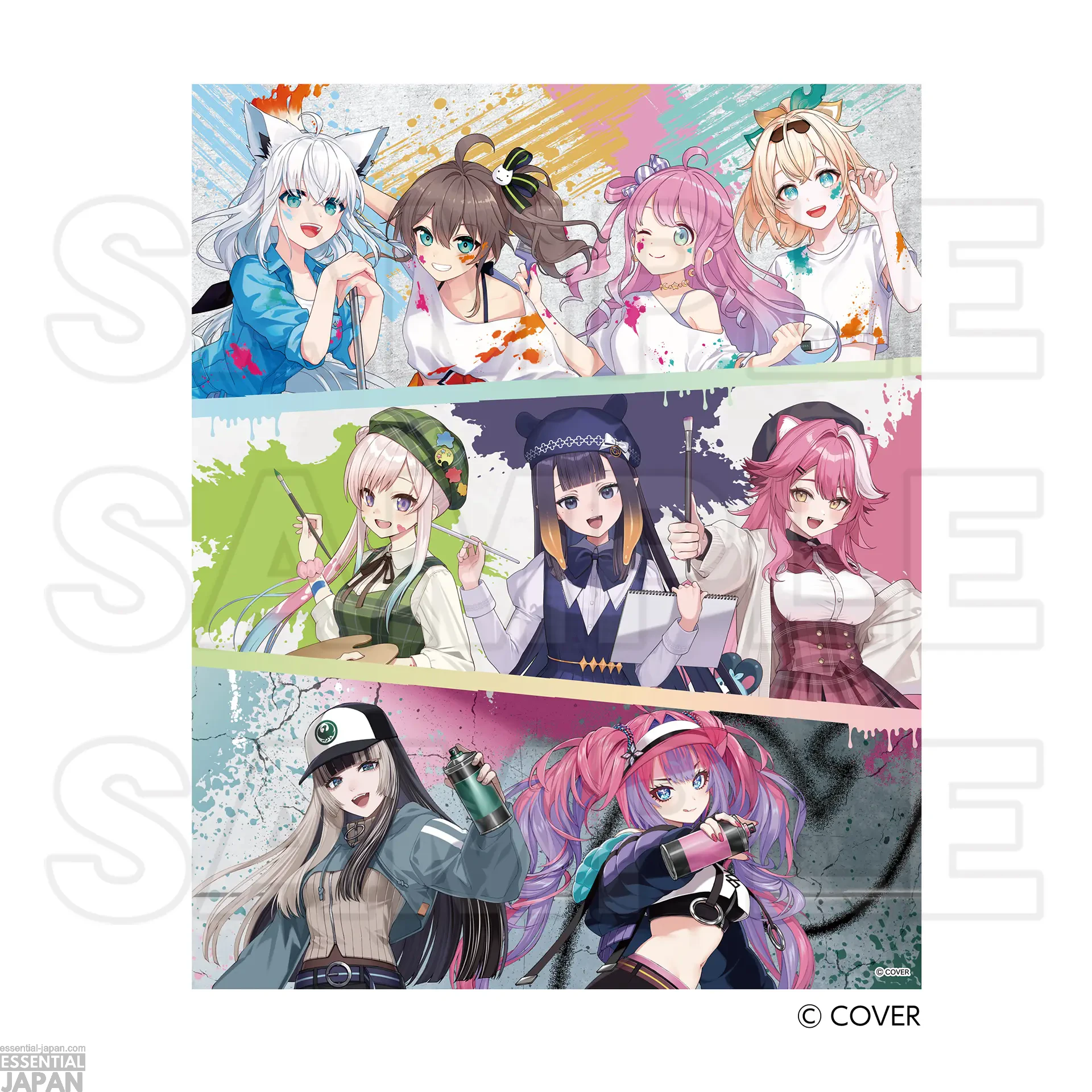 hololive 'Artist' Themed Pop Up Shop 14