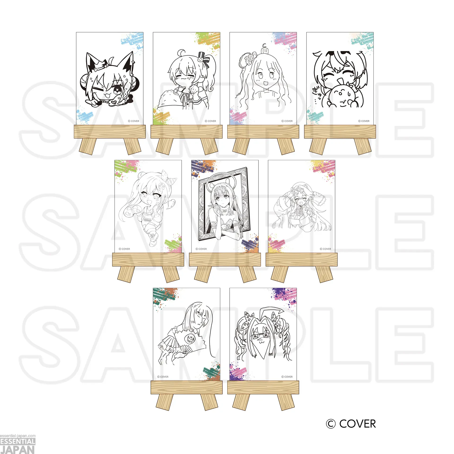hololive 'Artist' Themed Pop Up Shop 15