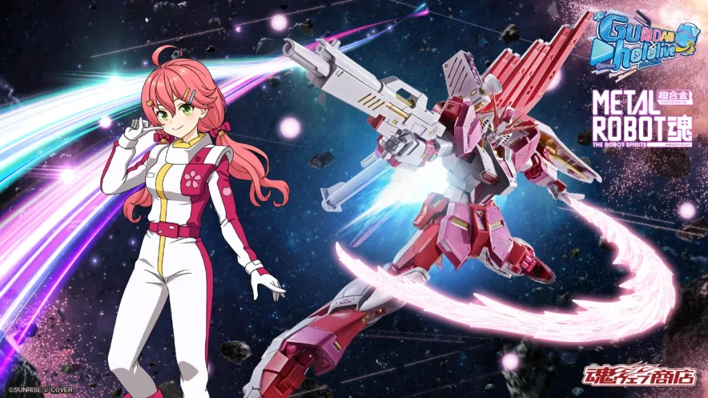 hololive metal robot spirits sakura miko 0