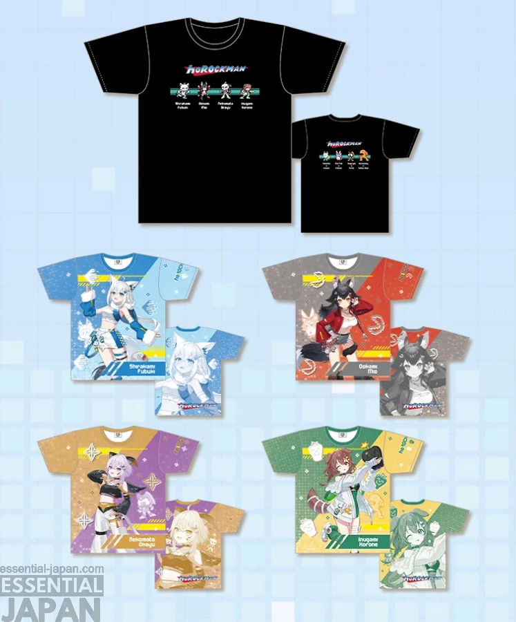 hololive x Mega Man Collab Merch 13