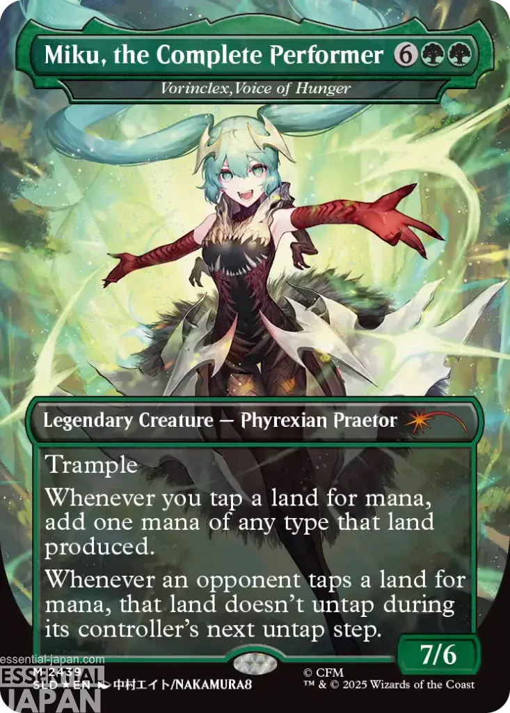 magic the gathering hatsune miku secret lair deck 10