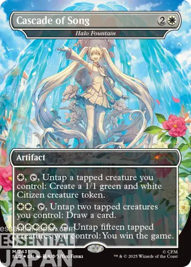 magic the gathering hatsune miku secret lair deck 5