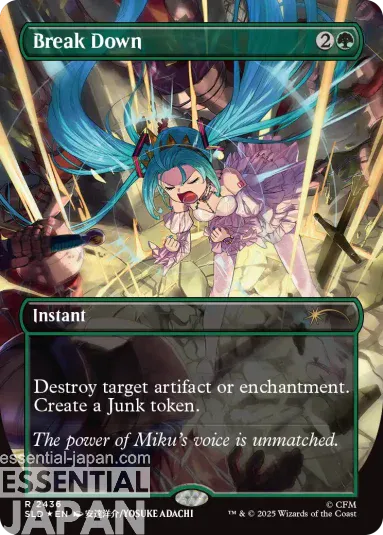 magic the gathering hatsune miku secret lair deck 6