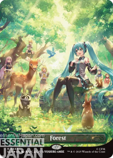 magic the gathering hatsune miku secret lair deck 9
