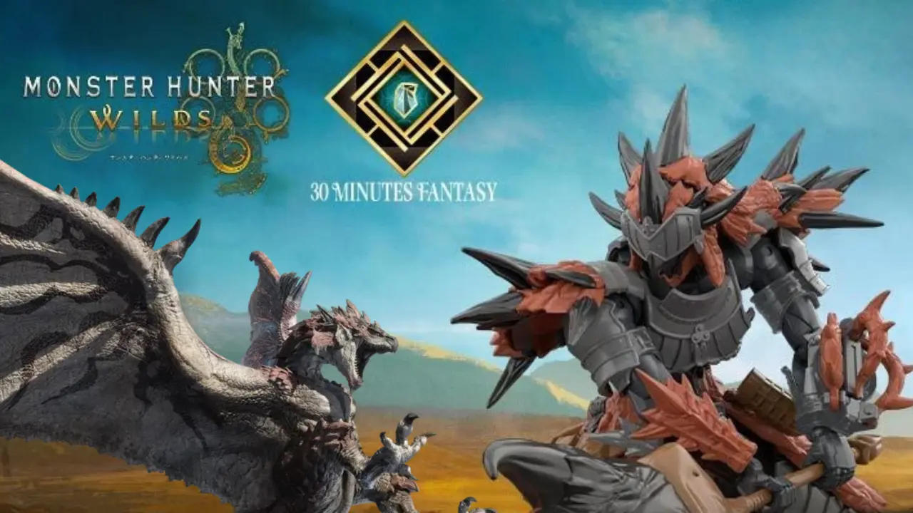 New Monster Hunter Wilds Arkveld and Rathalos Armor Model Kits