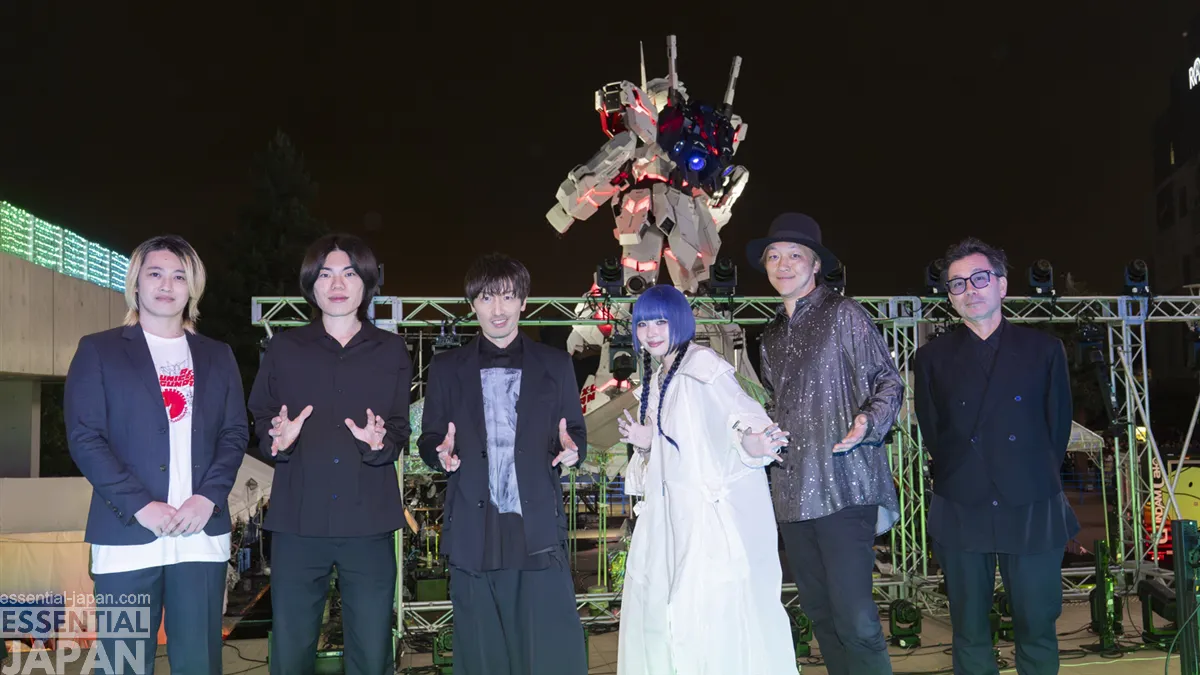 odaiba unicorn gundam statue farewell live stream 10