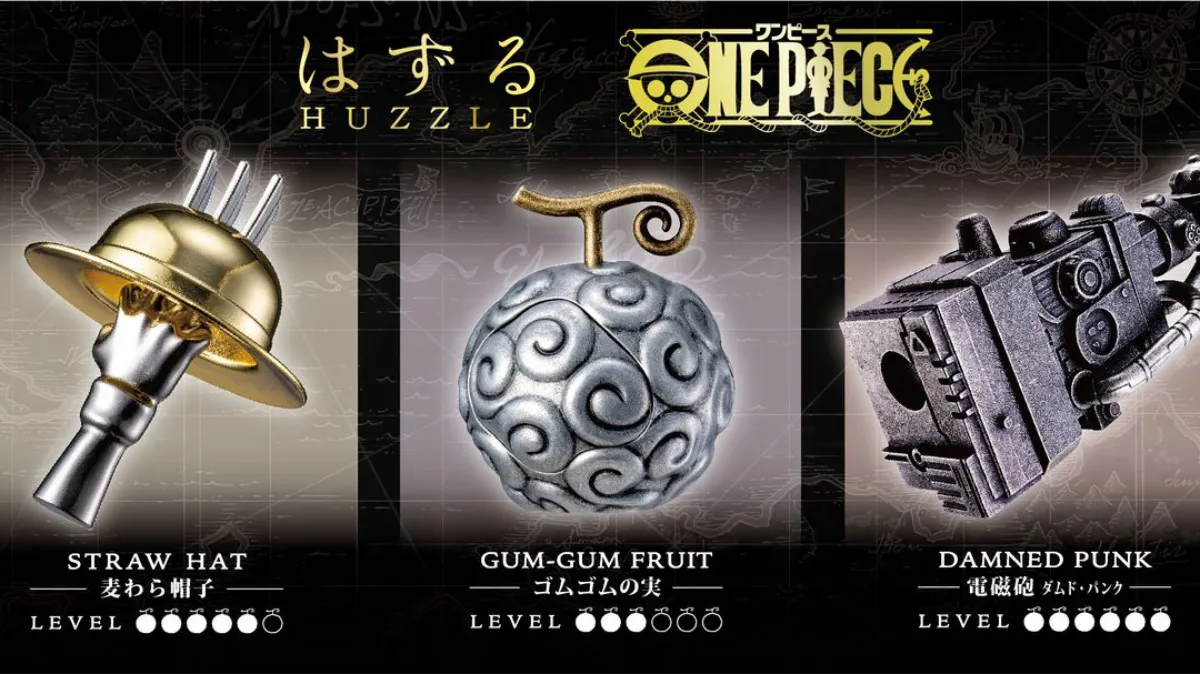 one piece metal puzzle huzzle 1