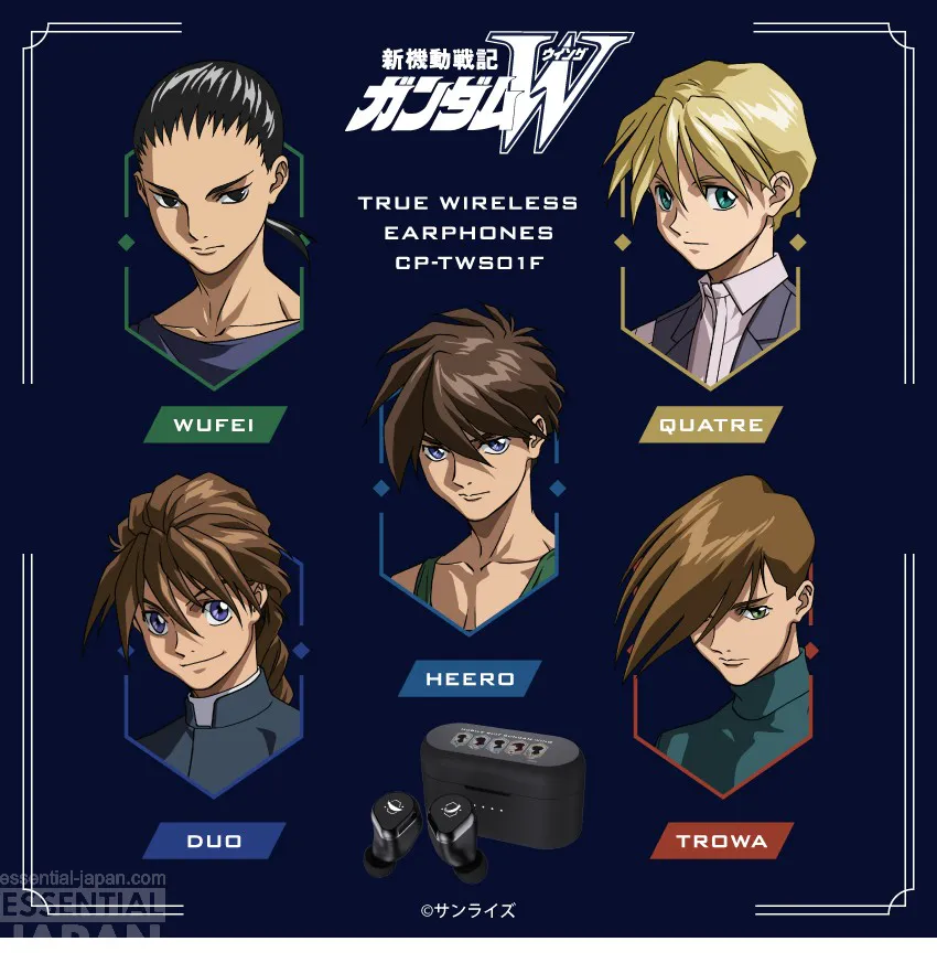 onkyo gundam wing earbuds 8