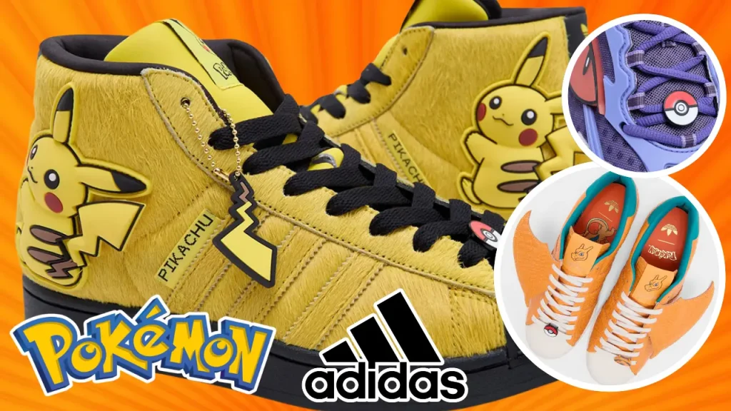 pokemon adidas 30 collab sneakers