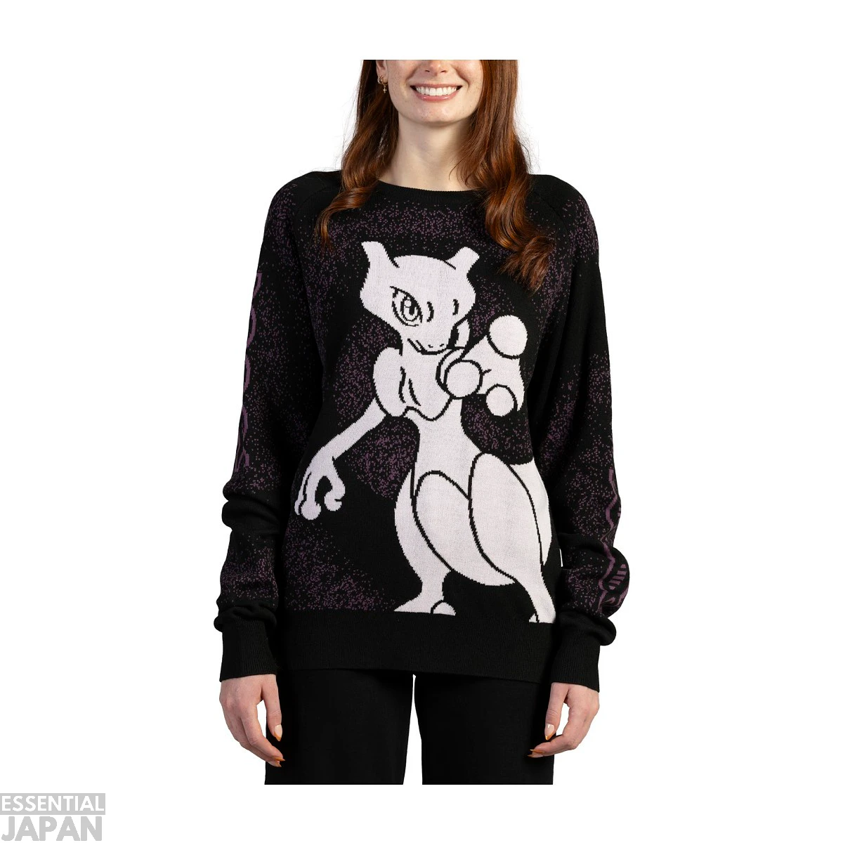 pokemon halloween mewtwo sweater
