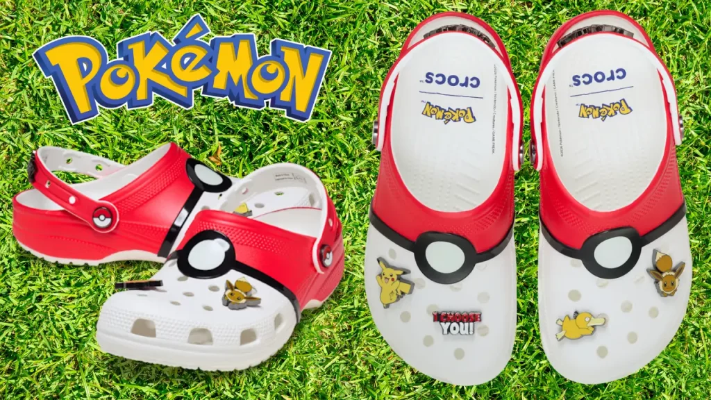 pokemon pokeball crocs 0