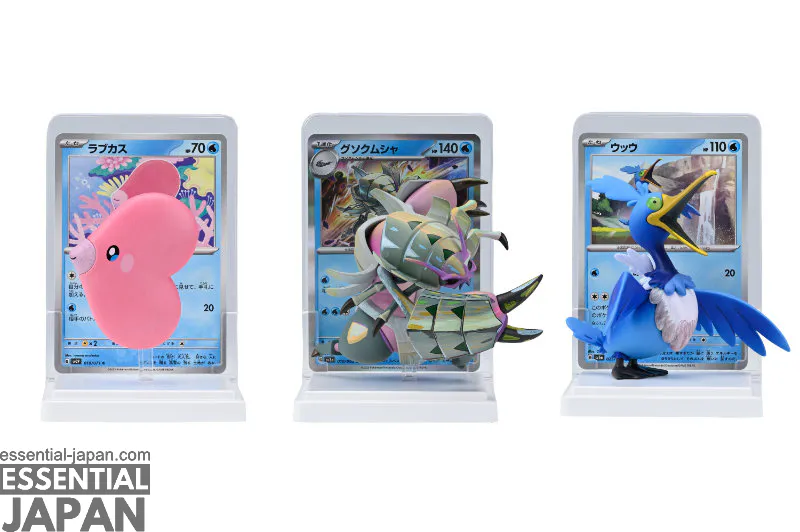 pokemon water types tcg figure japan 2