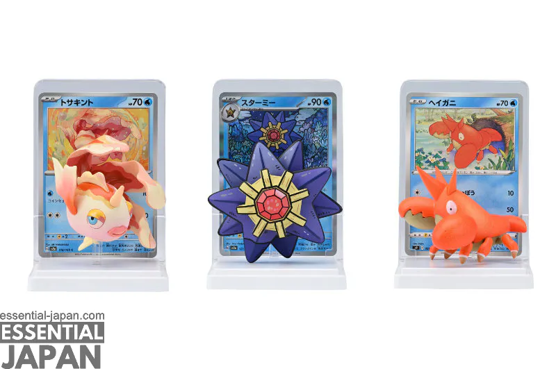 pokemon water types tcg figure japan 3