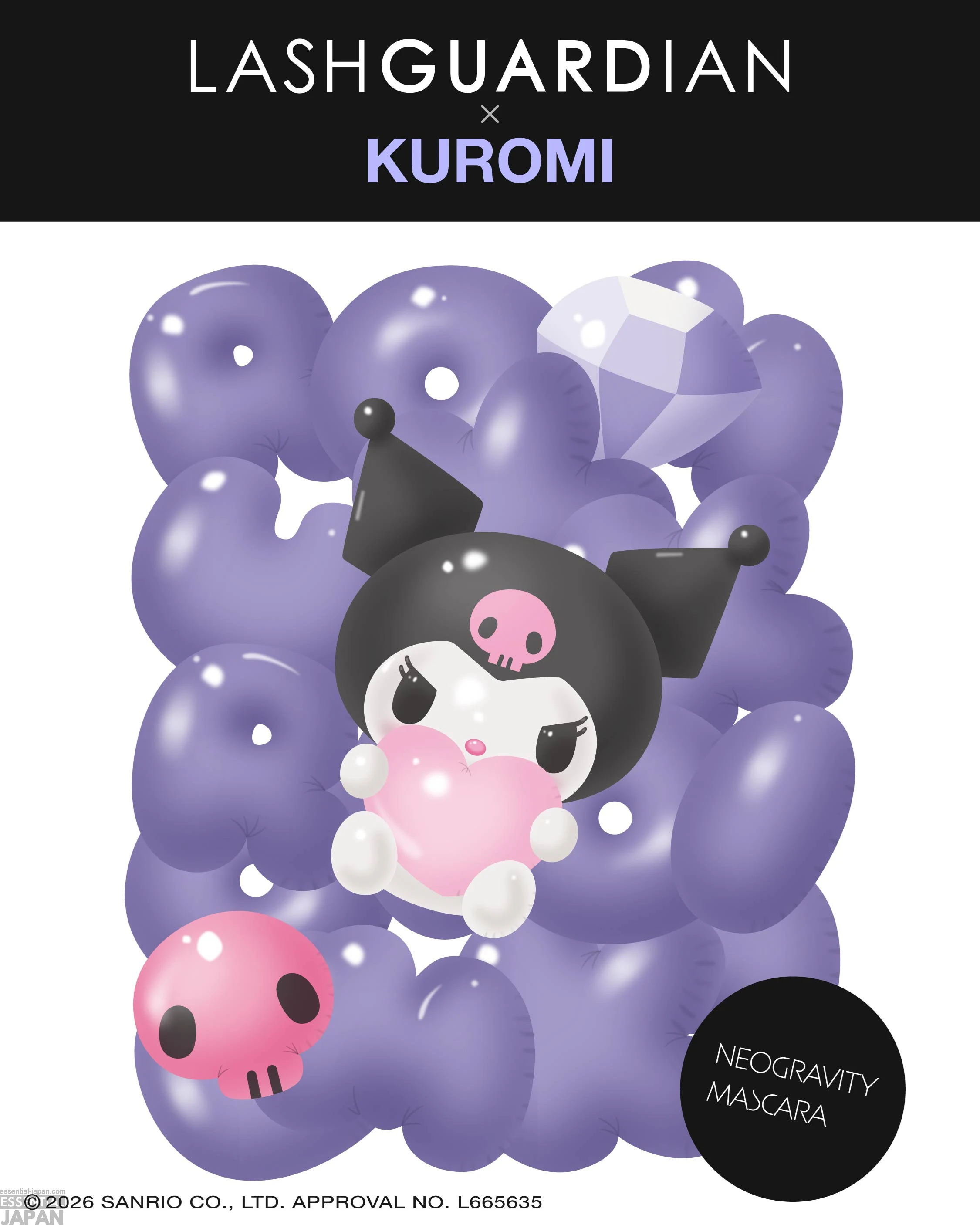 Kuromi and My Melody Lash Guardian Mascara 9