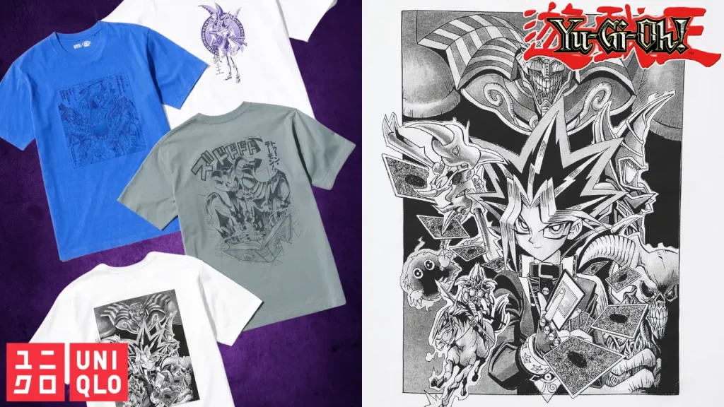 uniqlo shueisha manga collection yugioh