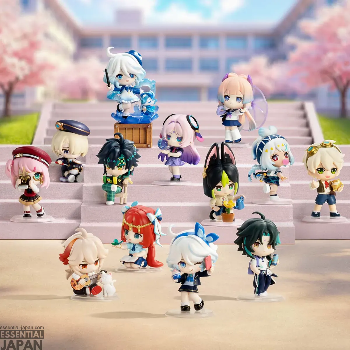 Genshin Impact Academy's Light and Shadow Poetry Chibi Series Figures 1