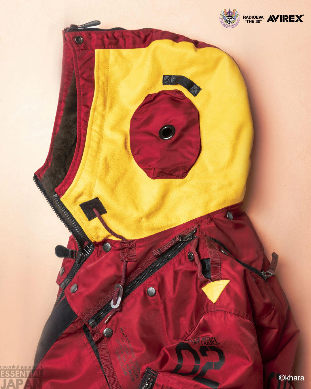 AVIREX x Evangelion Flight Jackets 10