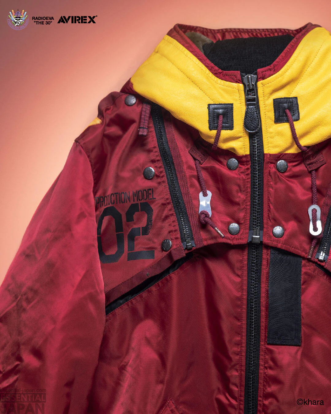 AVIREX x Evangelion Flight Jackets 11
