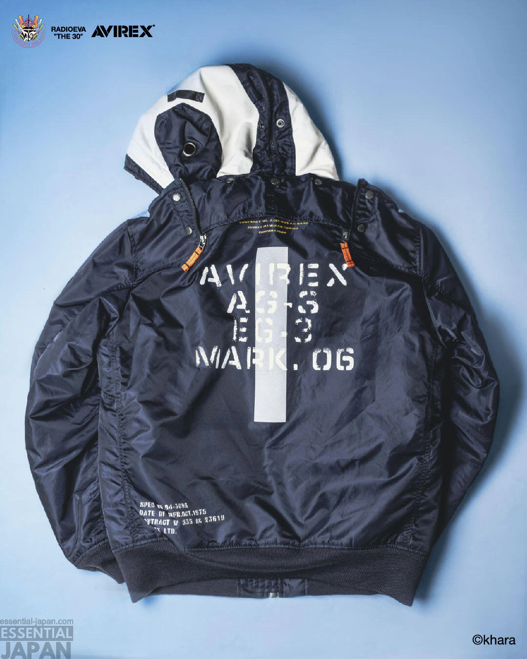 AVIREX x Evangelion Flight Jackets 14