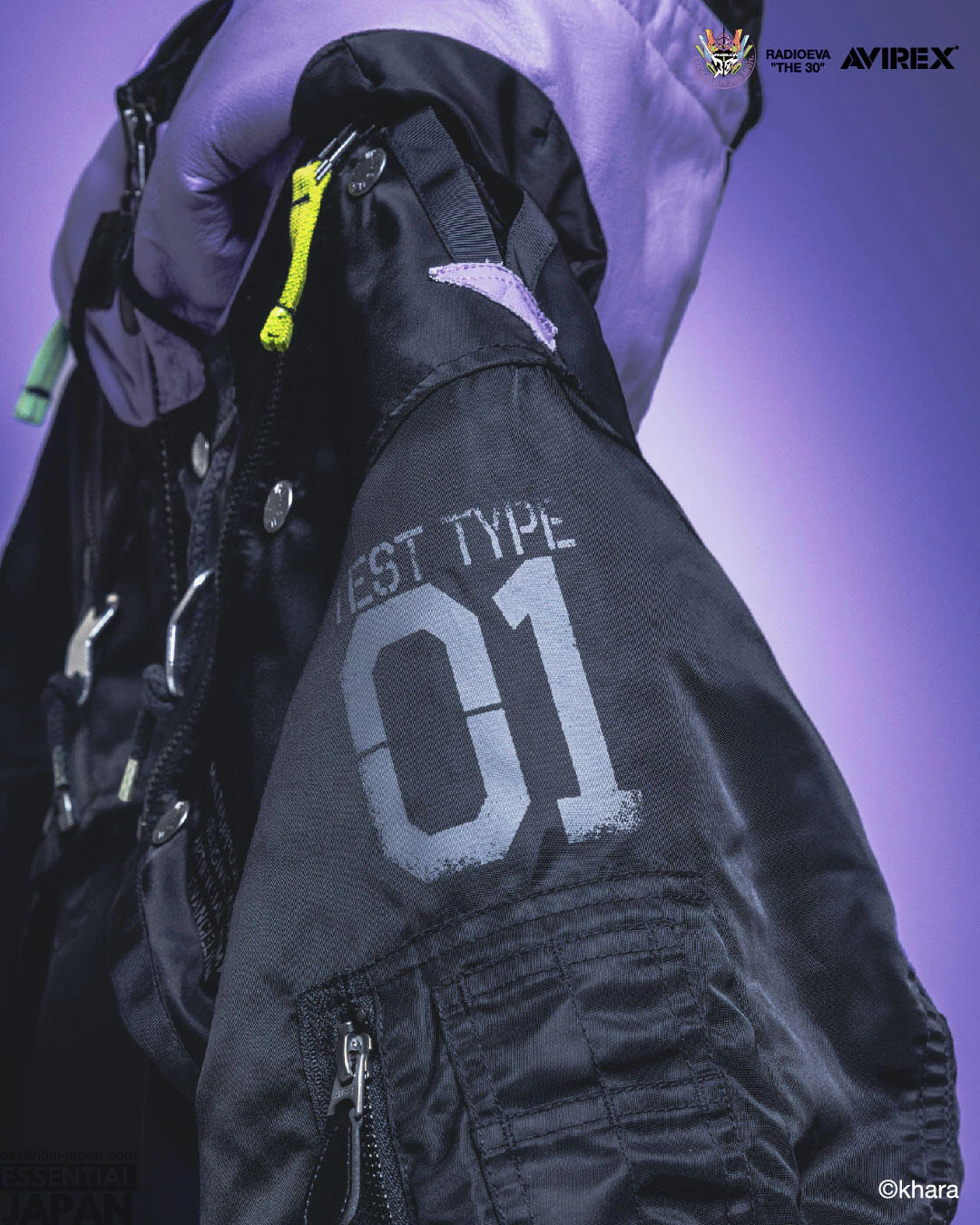 AVIREX x Evangelion Flight Jackets 6