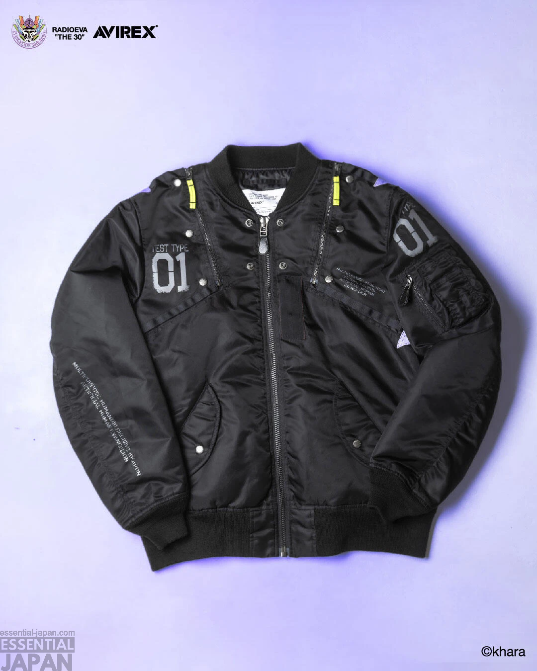 AVIREX x Evangelion Flight Jackets 7