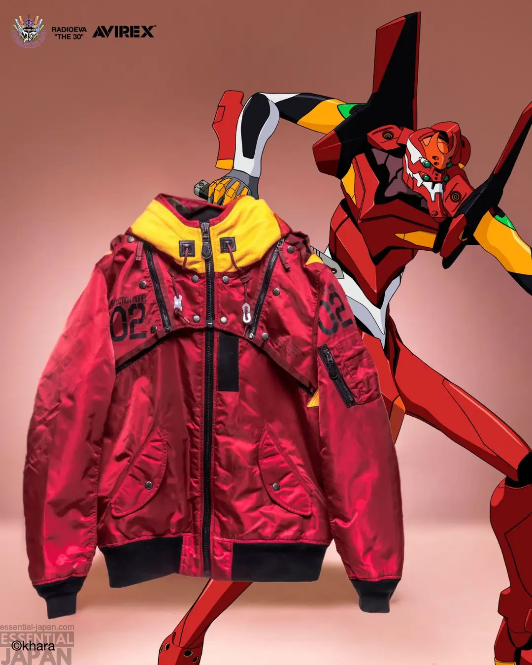 AVIREX x Evangelion Flight Jackets 8