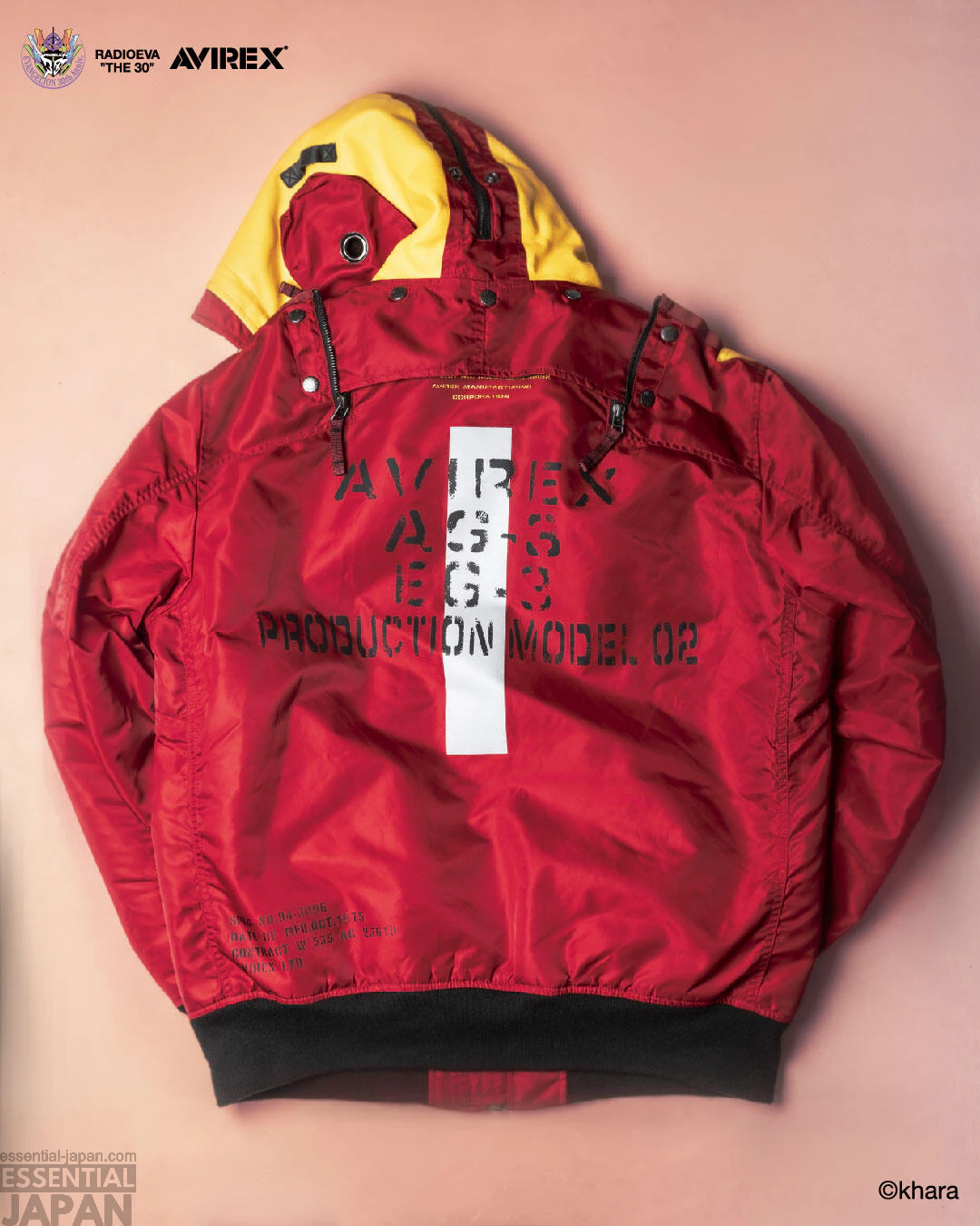 AVIREX x Evangelion Flight Jackets 9