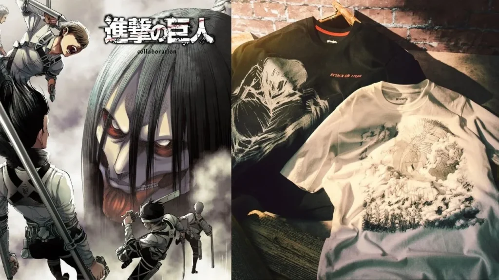 Attack on Titan x Graniph Clothing Collab Main