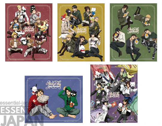 Attack on Titan x Sanrio Merch Collab 13