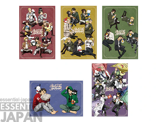 Attack on Titan x Sanrio Merch Collab 14