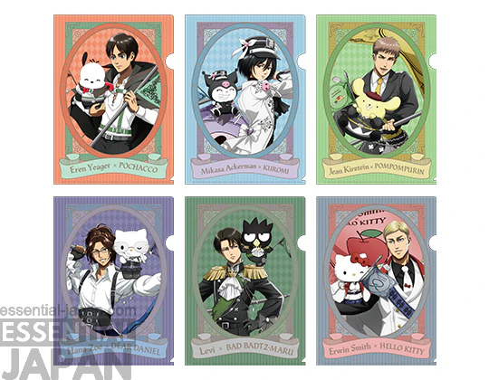 Attack on Titan x Sanrio Merch Collab 8