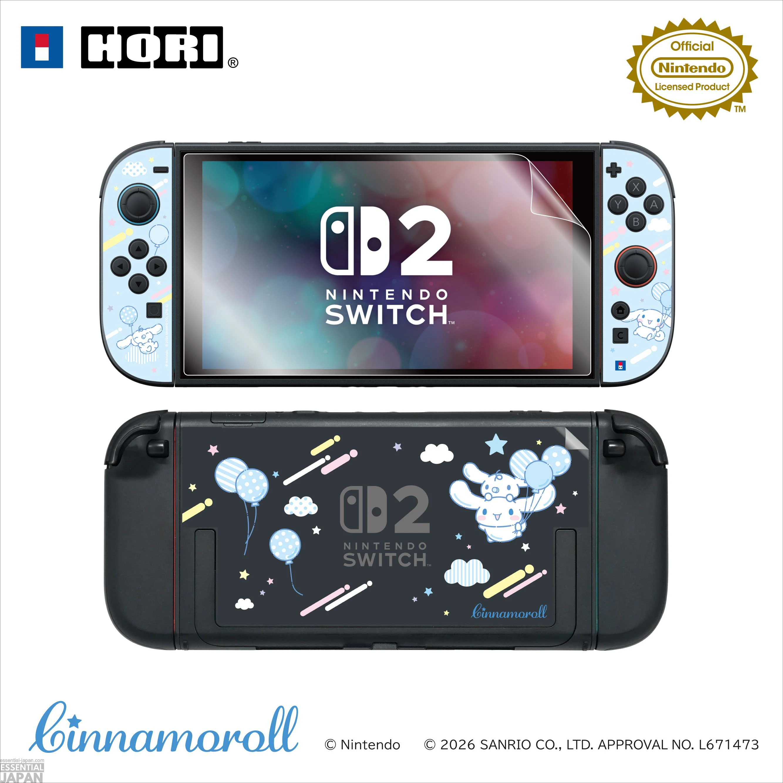 Cinnamoroll x Hori Controller & Accessories 21