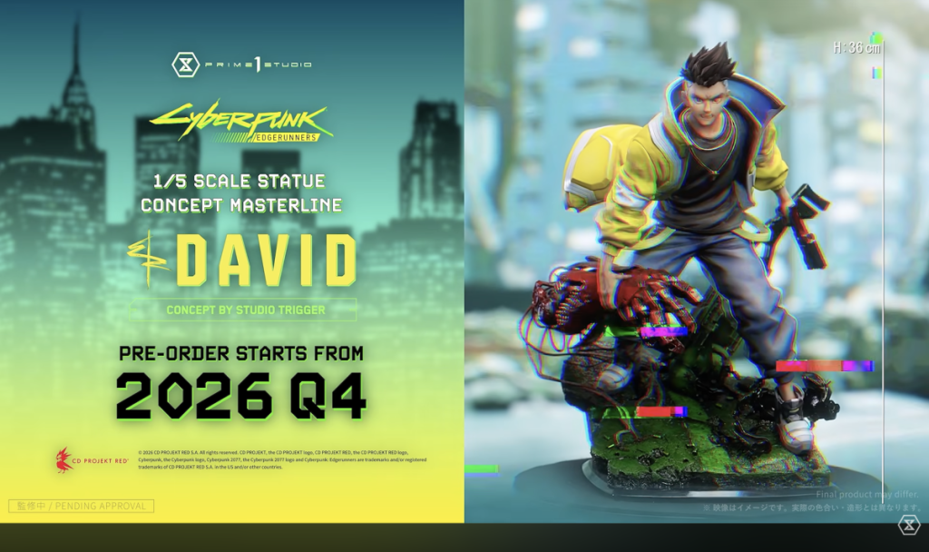 Cyberpunk Edgerunners David Prime 1 Figure 9