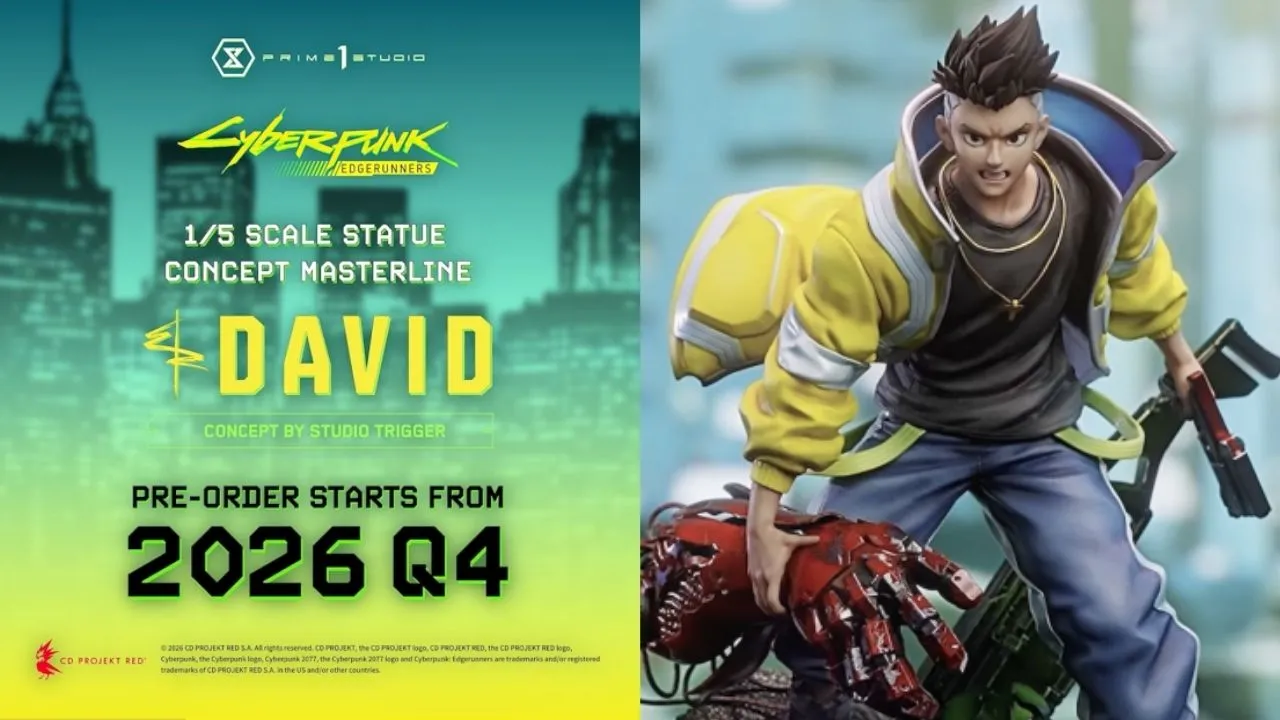 Cyberpunk Edgerunners David Prime 1 Figure Main