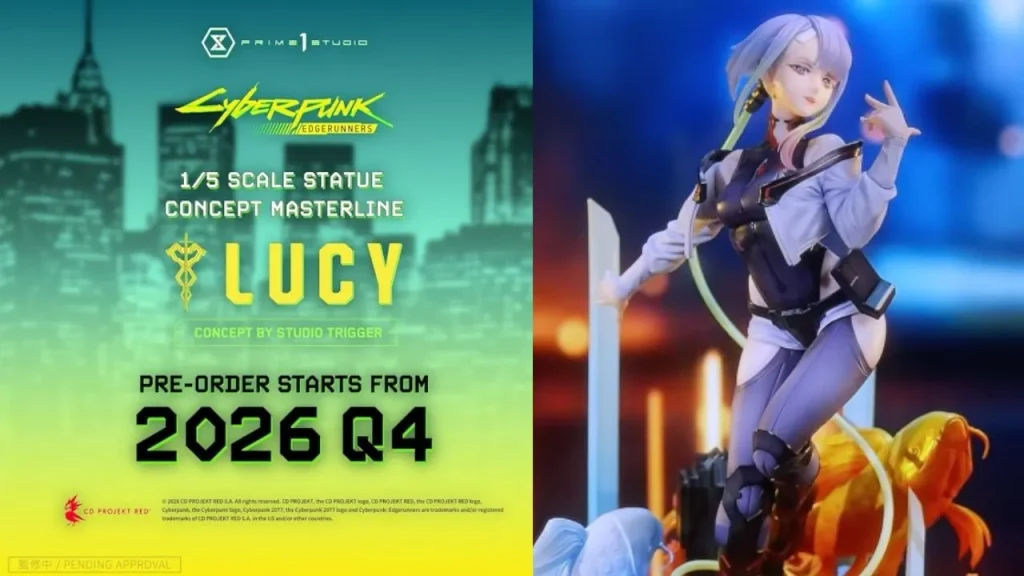 Cyberpunk Edgerunners Lucy Prime 1 Figure Main