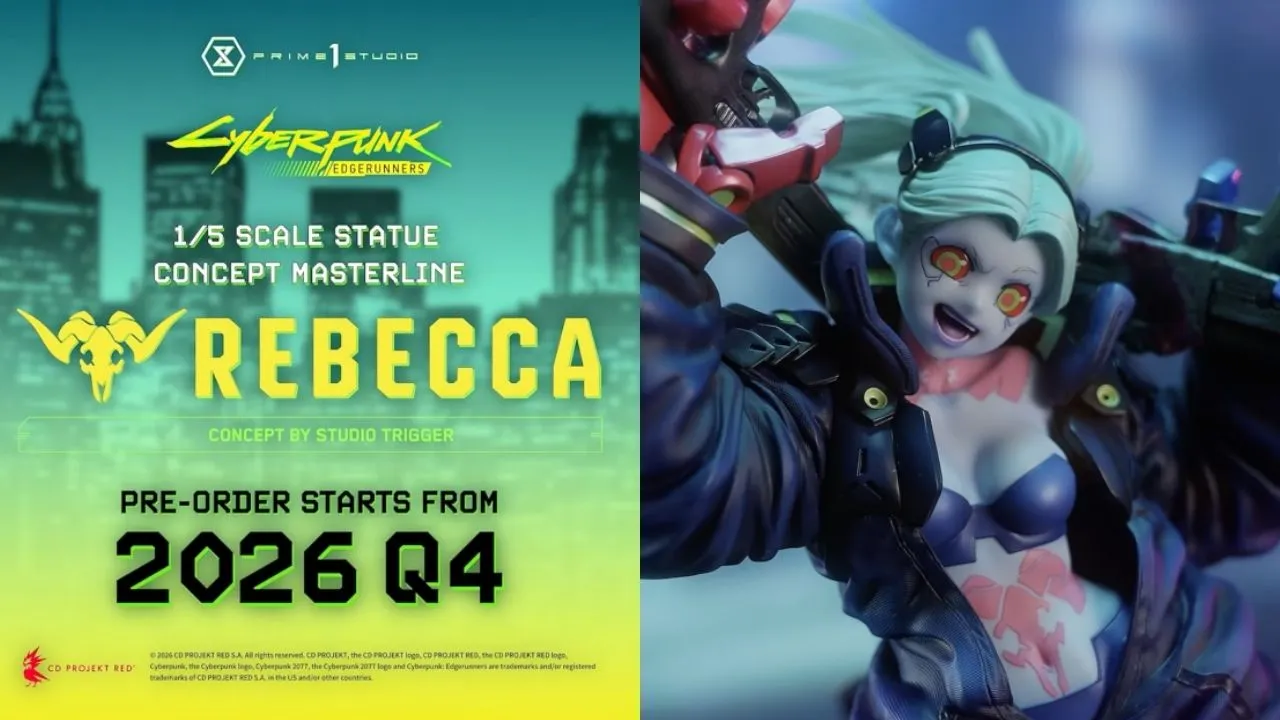 Cyberpunk Edgerunners Rebecca Prime 1 Figure Main