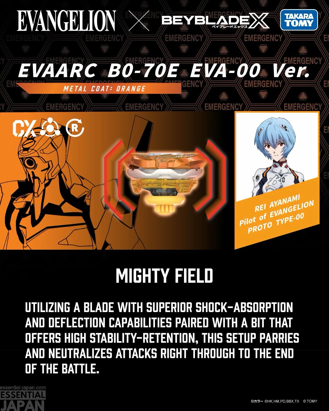 Evangelion x Beyblade Collab 4