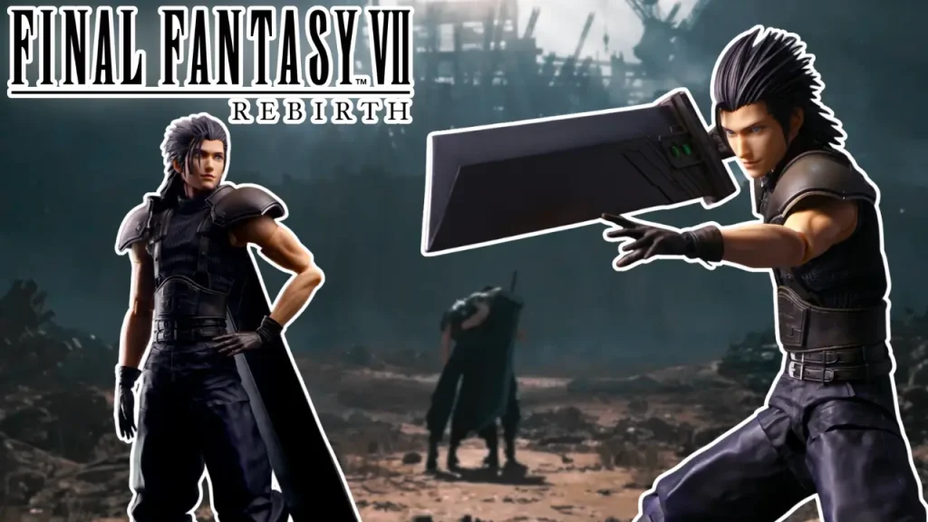 FINAL FANTASY VII REBIRTH PLAY ARTS SHIN Zack Fair SOLDIER 1st CLASS 00
