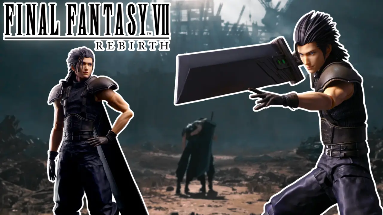 FINAL FANTASY VII REBIRTH PLAY ARTS SHIN Zack Fair SOLDIER 1st CLASS 00