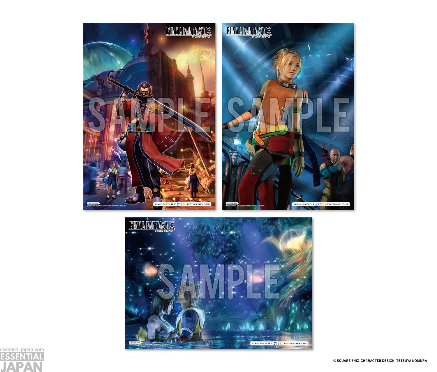 Final Fantasy 25th Anniversary cafe 25